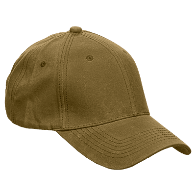 6 Panel Barron Washed Oil Skin Cap