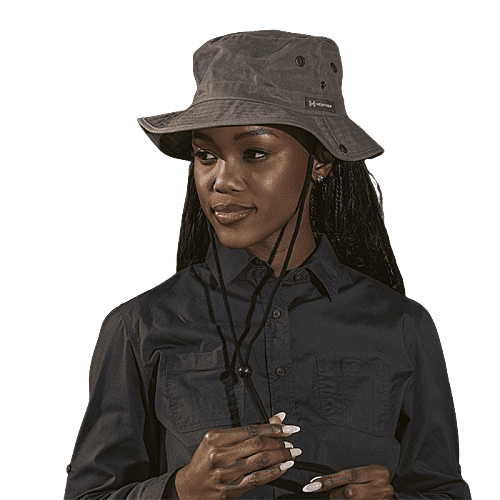 Heritage Washed Oil Skin Outdoor Hat