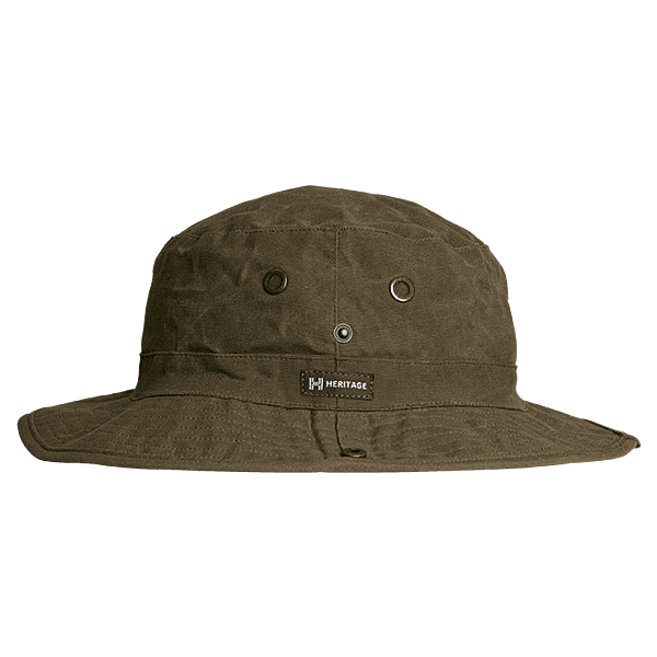 Heritage Washed Oil Skin Outdoor Hat