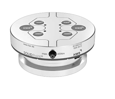 SOLIDPoint 52mm plate, 650103 round, 157mm, for Matsuura round pallet, w/ 95 mm bolt hole circle (SX0340) SOLIDPoint 52mm plate, 650103 round, 157mm, for Matsuura round pallet, w/ 95 mm bolt hole circle (SX0340)