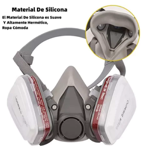 MASCARILLA MEDIA CARA TIPO 6200 CON FILTROS