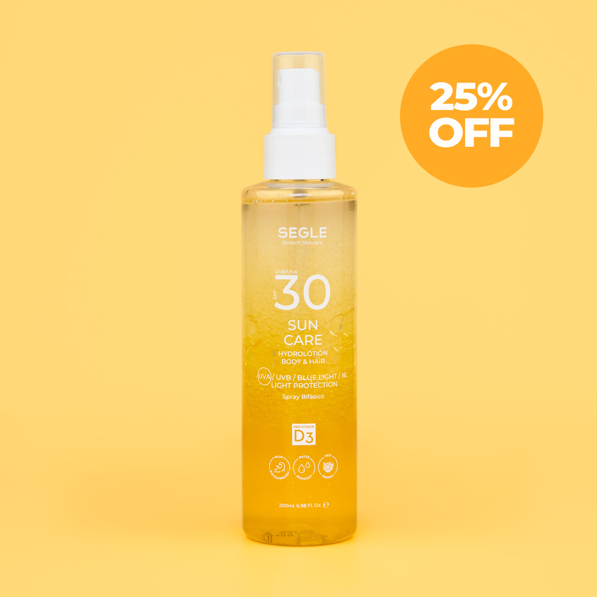 Hair Spray & Body Sun Care SPF30 200ml