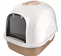 Enclosed Cat Litter Box with Door –  Odor Control