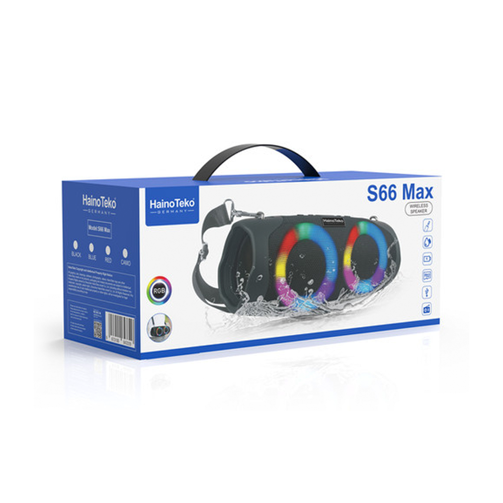 HainoTeko Bluetooth Speaker S66 Max