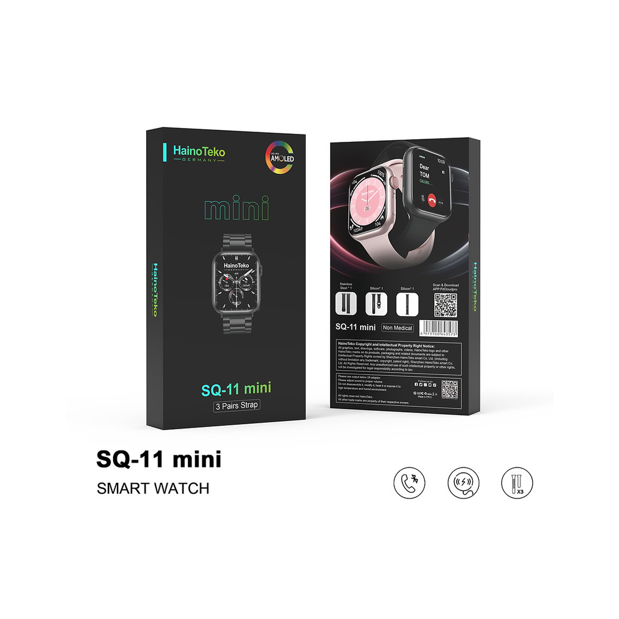 Hainoteko Smartwatch SQ-11 Mini