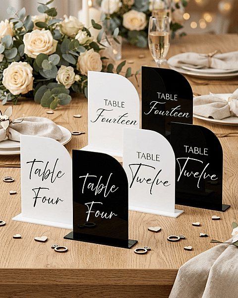 Half Arch Table Numbers
