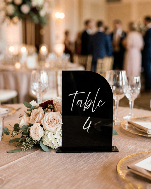 Half Arch Table Numbers