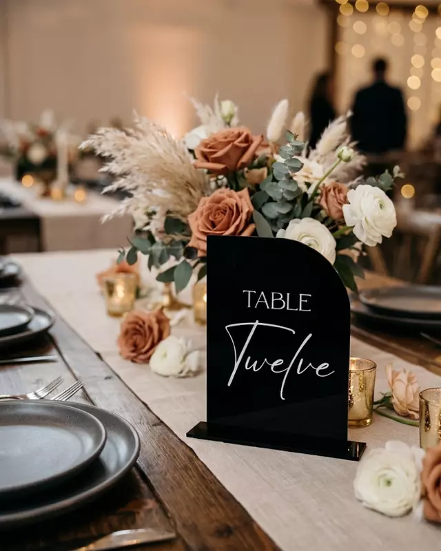Half Arch Table Numbers
