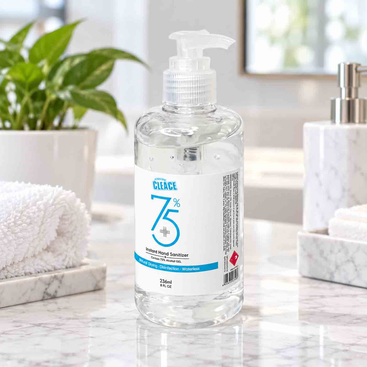 Hand Sanitizer Cleace 8oz 24/12