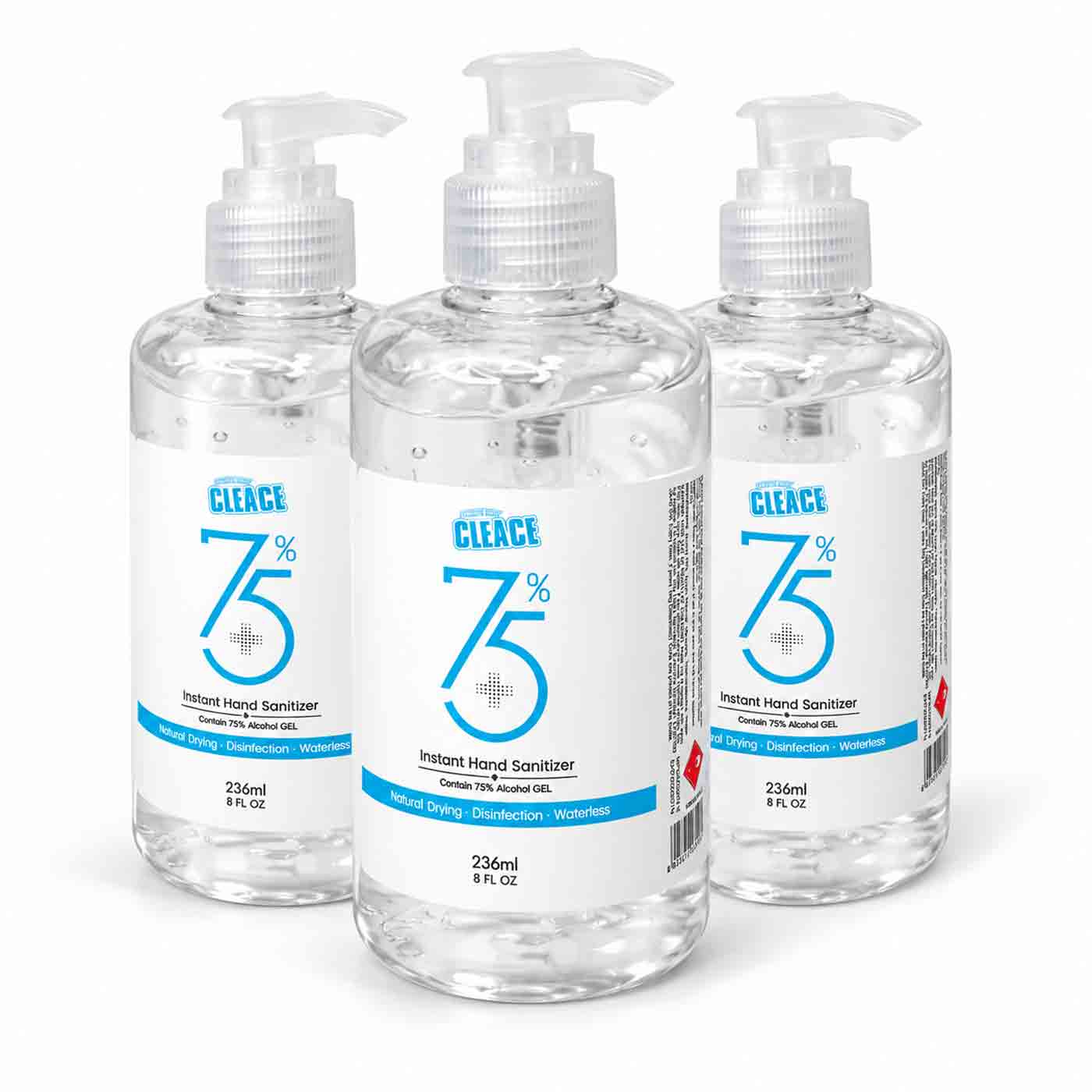 Hand Sanitizer Cleace 8oz 24/12