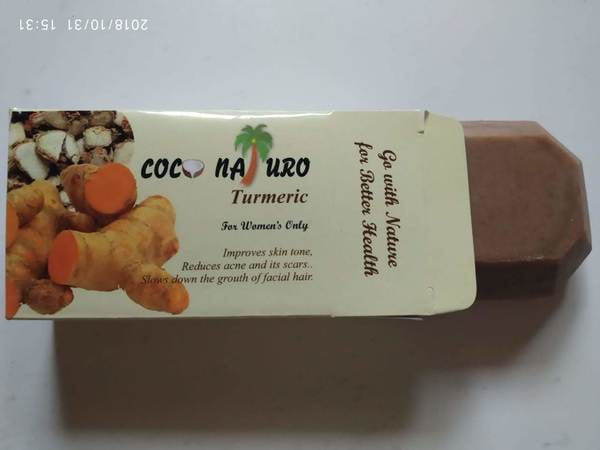 Coconaturo handmade herbal Turmeric soap