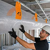 Hang Flat - Innovative Lay Flat Ducting Hangar - 50 Pack