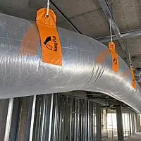 Hang Flat - Innovative Lay Flat Ducting Hangar - 50 Pack