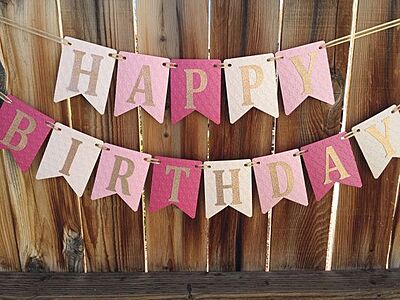 Happy Birthday Banner – DIY