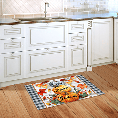 Happy Blessed Grateful Doormat