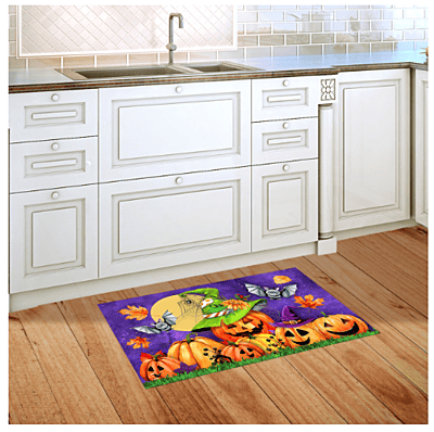Happy Jack O' Lanterns Doormat