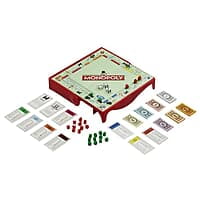 Monopoly Grab & Go Board Game (Travel Mini Size)