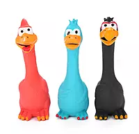Funny Latex Squeaky Goose Dog Toy