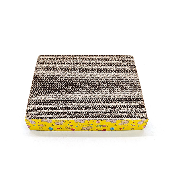 Block Cat Scratching Board – Durable Corrugated Cardboard Pad for Cats