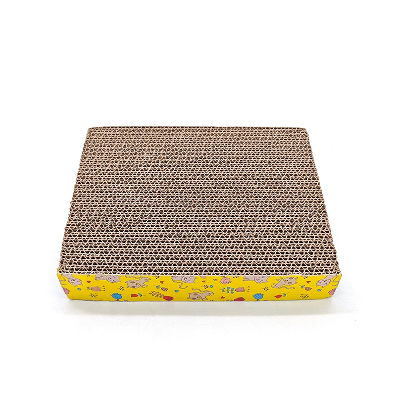 Block Cat Scratching Board – Durable Corrugated Cardboard Pad for Cats