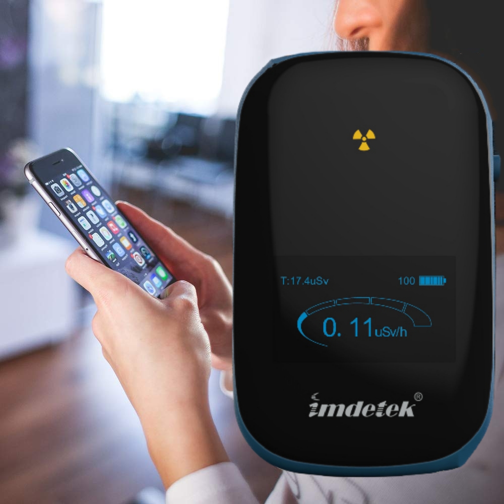 Detector personal de radiación nuclear