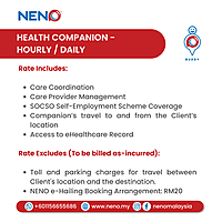 Health Companion (Hourly / Daily) Service