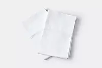 Thomaston 180 Hilos Funda De Almohada Blanca King