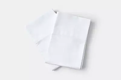 Thomaston 180 Hilos Funda De Almohada Blanca Estándar