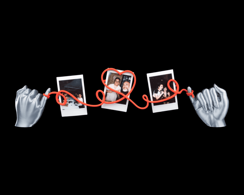 Heartstring Photo String -3D