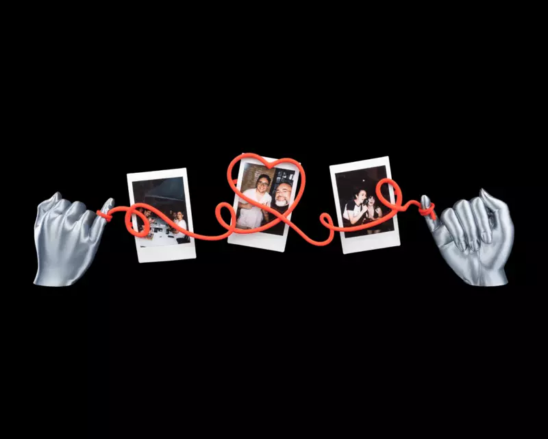 Heartstring Photo String -3D