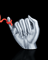 Heartstring Photo String -3D