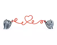 Heartstring Photo String -3D