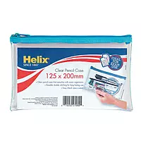 Helix Medium Clear Pencil Case