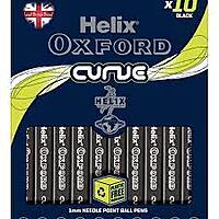 Helix Oxford Curve Ball Point Pens Assortment