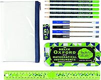 Helix Oxford Geo Maths Stationery Set Assortment