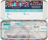 Helix Oxford Geo Maths Stationery Set Assortment