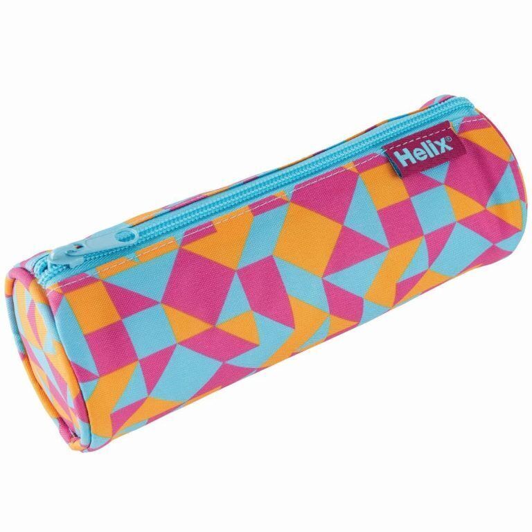 Helix Oxford Geo Pencil Case Assortment
