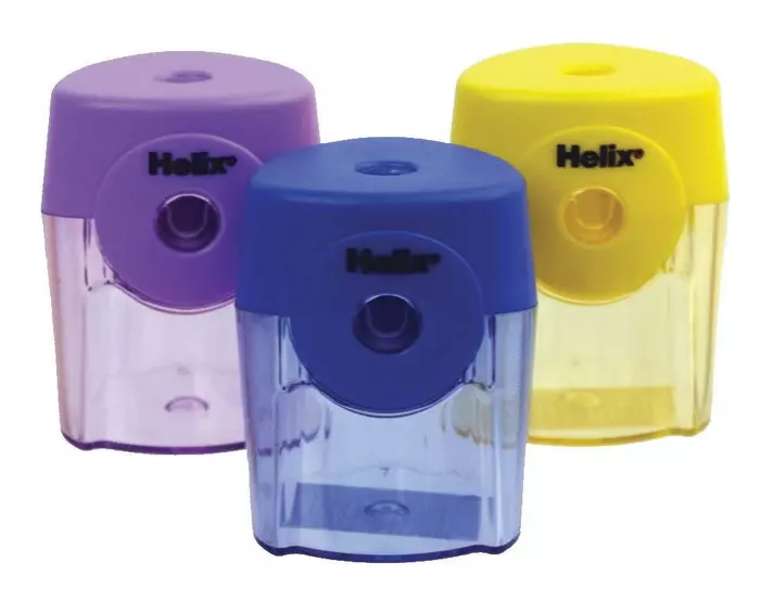 Helix Plastic Pencil Sharpener Assortment