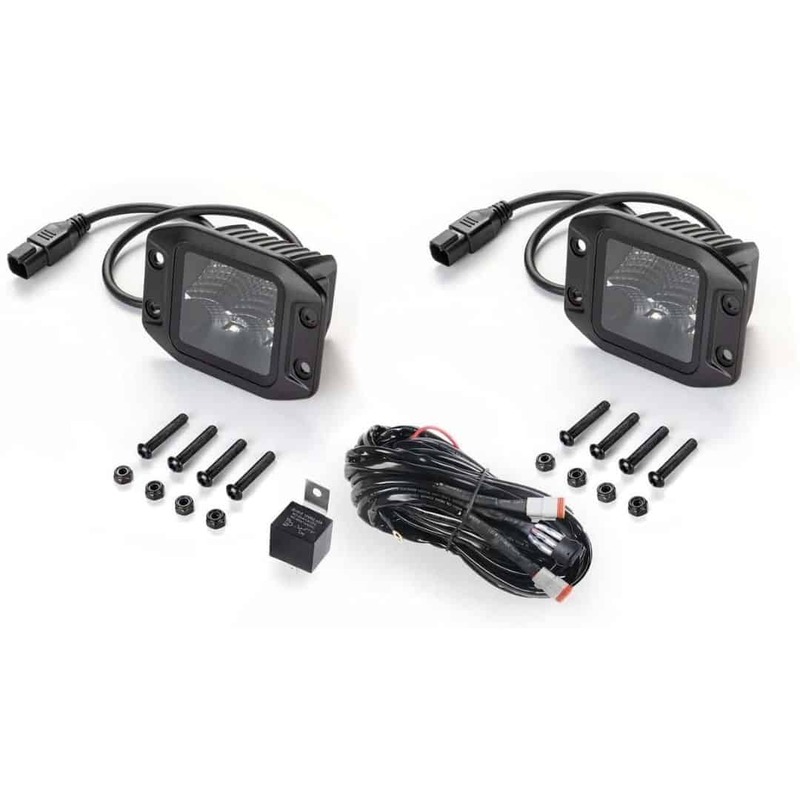 Hella LED Black Magic 3.2" Cube Kit - (Flood/Flush)