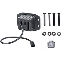 Hella LED Black Magic 3.2" Cube Kit - (Flood/Flush)