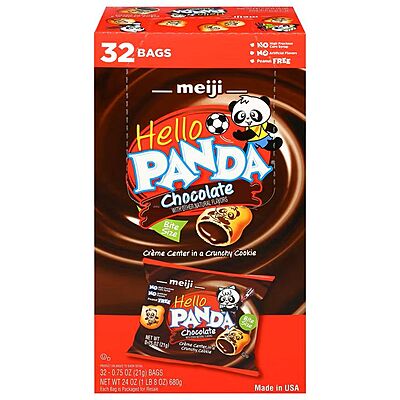 Hello Panda, Chocolate Cookies, 0.75 oz, 32 pack