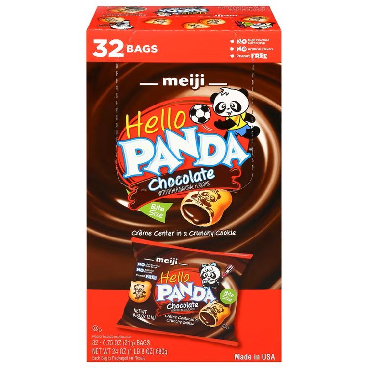 Hello Panda, Chocolate Cookies, 0.75 oz, 32 pack