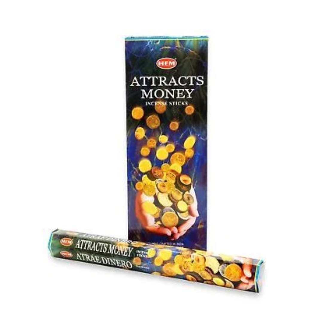 24662 Hem Attracts Money Incense 20 X 6