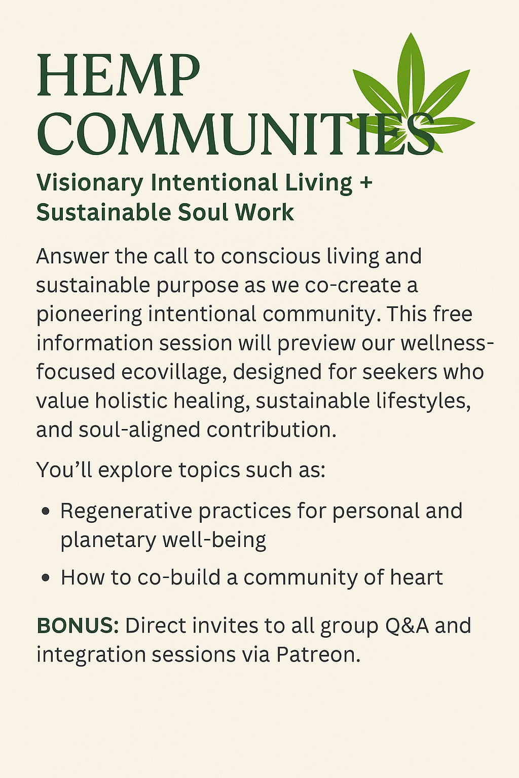 The Pipeline Strategies Hemp Communities