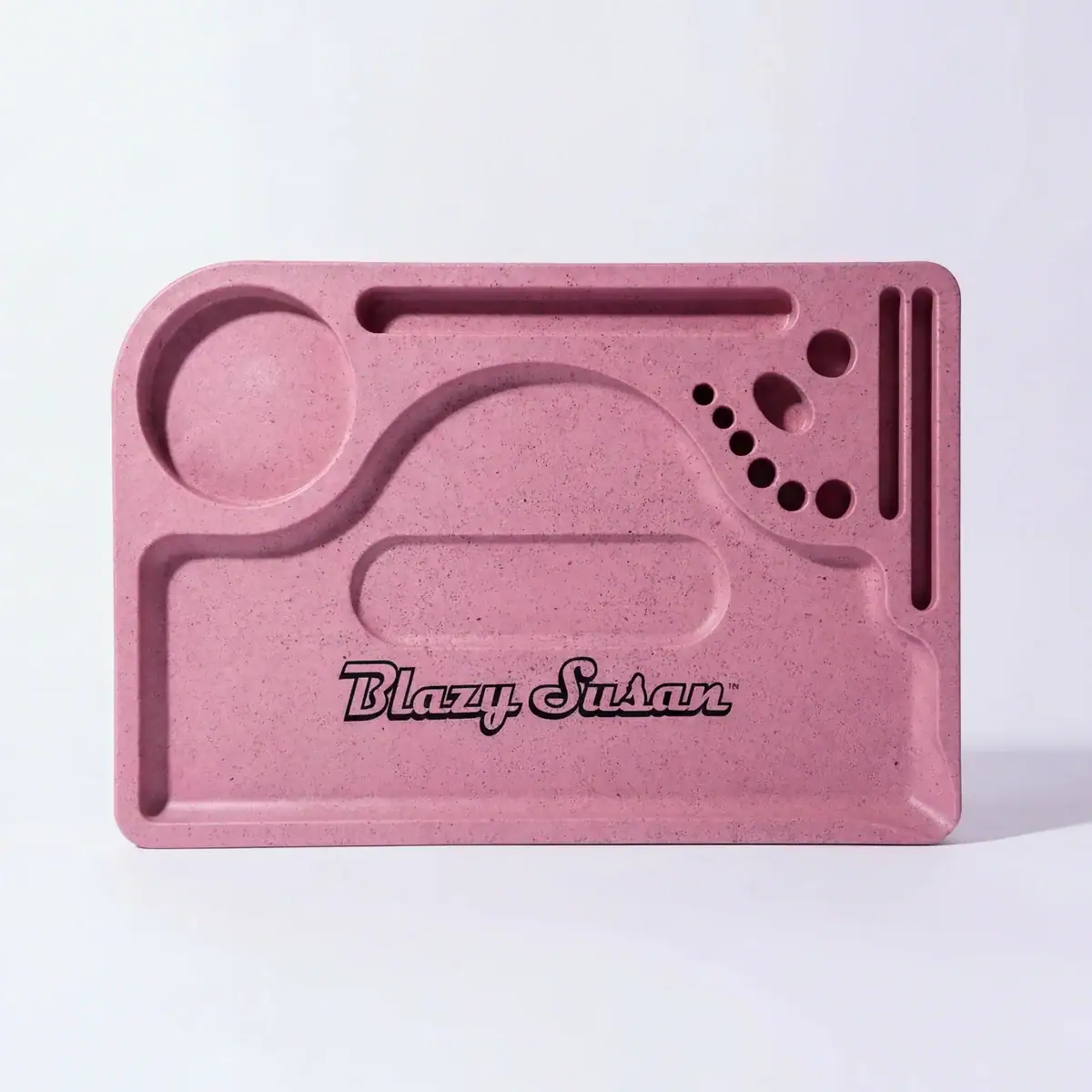 Blazy Susan charola para parafernalia rosa