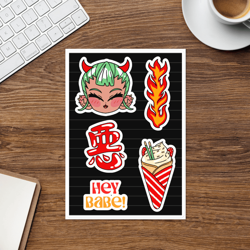 Honey Bee Sticker Sheet2