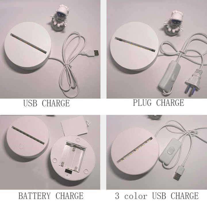 I LOVE U - ROMANTIC LOVE 3D ACRYLICLED LAMP GIFT ITEM