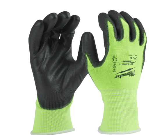 Hi-vis Cut A Gloves Hi-vis Cut A Gloves