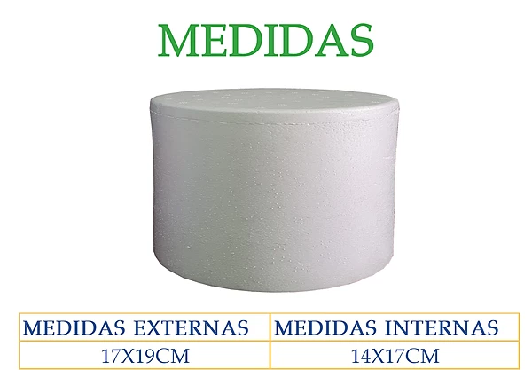 Hielera Cilíndrica 17x19