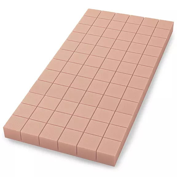 High Density Polystyrene Foam Blocks, 1008 Per Case, 1", 2" x 2"